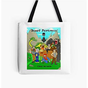 Dwarf fortress All Over Print Tote Bag