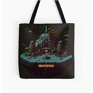 Zerg Fortress Dwarf Dwarf Fortress - Artwork 8 by Pitasso All Over Print Tote Bag