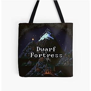 Zerg Fortress Dwarf Dwarf Fortress - Artwork 6 by Pitasso All Over Print Tote Bag