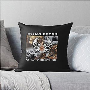 Icon of SIPO NE Dying Fetus Throw Pillow RB1412