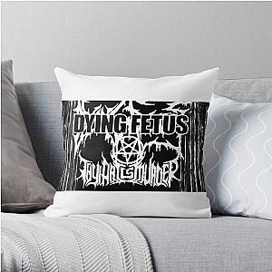 adsashdasd Dying Fetus Best Art Throw Pillow RB1412