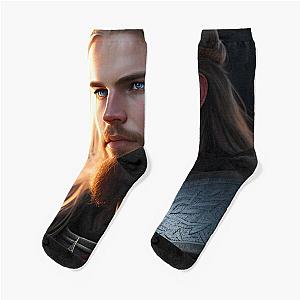 In the Glow of the Dying Light Socks