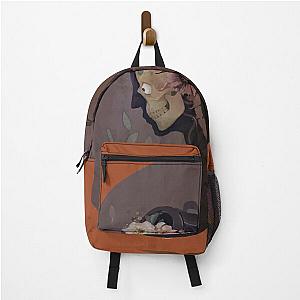 Dying Light murales, woman x-ray profile Backpack