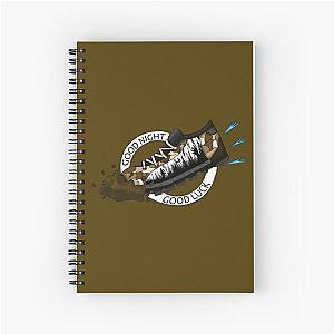 Dying Light - Good Night Good Luck - Brown Spiral Notebook