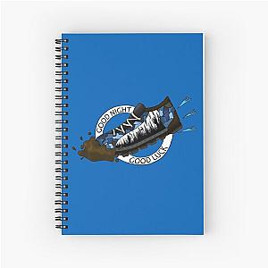 Dying Light - Good Night Good Luck - Blue Spiral Notebook