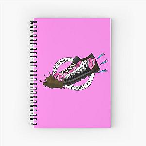 Dying Light - Good Night Good Luck - Pink Spiral Notebook