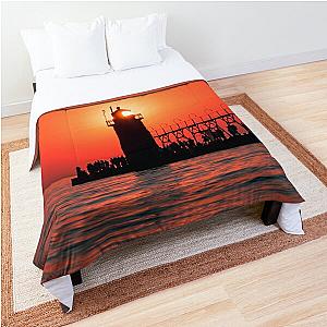 Beacon shinning through dying light Comforter