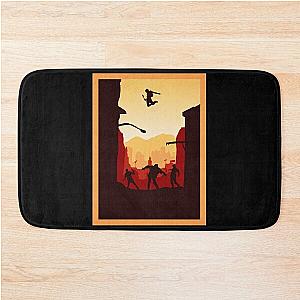 Dying Light - Minimalist Travel Style - Video Game Art Bath Mat