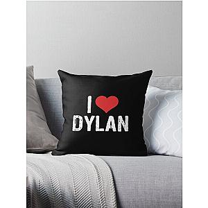 I Love Dylan Throw Pillow