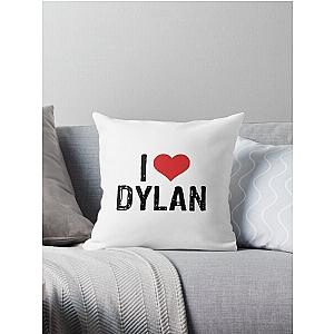 I Love Dylan Throw Pillow