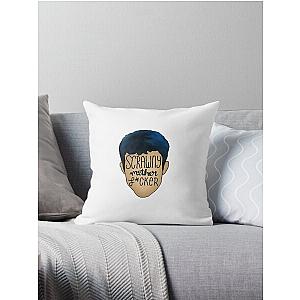 scrawny dylan minnette sticker (clean) Throw Pillow