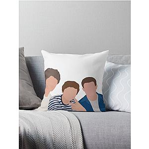 wallows - dylan minnette, cole preston, braeden lemasters Throw Pillow