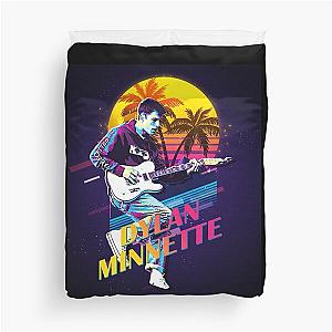 Reward Dylan Minnette Guitar Drum Retro Gift For Halloween Duvet Cover