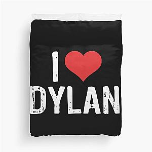 I Love Dylan Duvet Cover