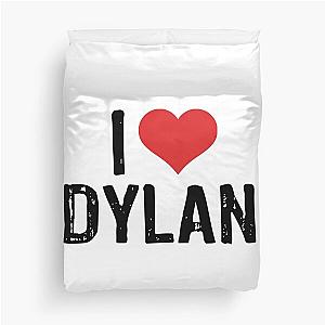 I Love Dylan Duvet Cover