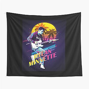 Reward Dylan Minnette Guitar Drum Retro Gift For Halloween Tapestry