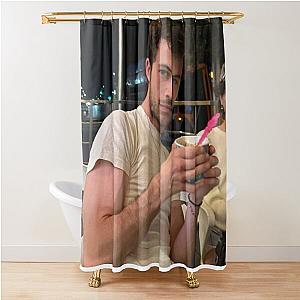 Dylan Minnette  Shower Curtain