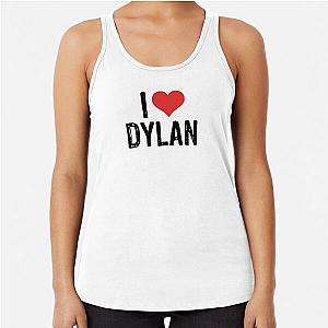 I Love Dylan Racerback Tank Top