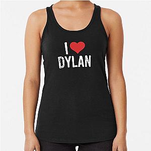 I Love Dylan Racerback Tank Top