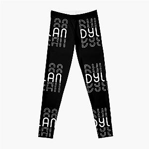 Name Dylan in Black and White Style Leggings