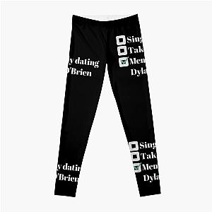 Mentally dating Dylan OBrien Leggings