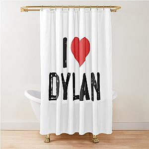 I Love Dylan Shower Curtain