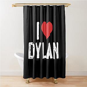 I Love Dylan Shower Curtain