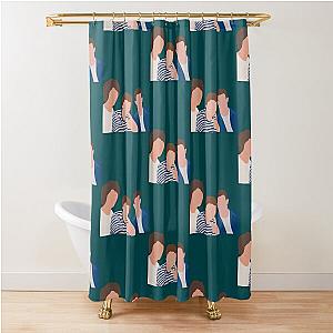 wallows - dylan minnette, cole preston, braeden lemasters Shower Curtain