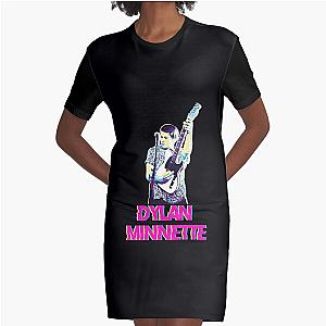 Funny Gift For Dylan Minnette Retro Gifts For Halloween Graphic T-Shirt Dress