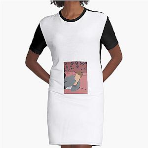 Dylan Minnette inspired Graphic T-Shirt Dress