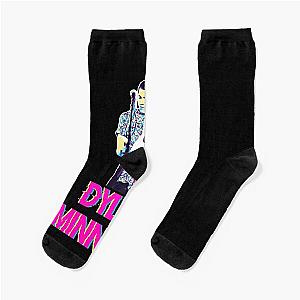 Funny Gift For Dylan Minnette Retro Gifts For Halloween Socks