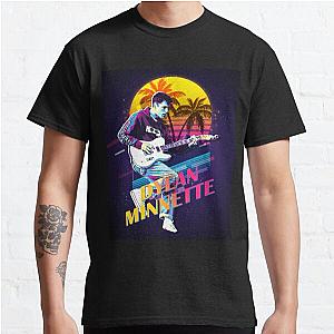 Reward Dylan Minnette Guitar Drum Retro Gift For Halloween Classic T-Shirt