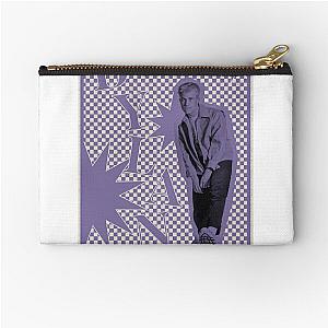 Dylan Minnette checkered poster Zipper Pouch