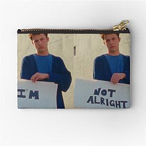 Wallows - Dylan Minnette from 'I don't want to talk' Music Video Zipper Pouch