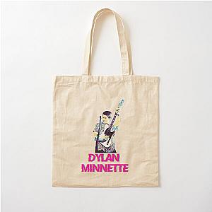 Funny Gift For Dylan Minnette Retro Gifts For Halloween Cotton Tote Bag