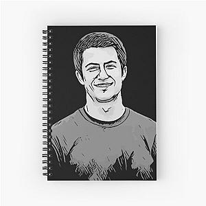 Dylan Minnette - Illustration Spiral Notebook