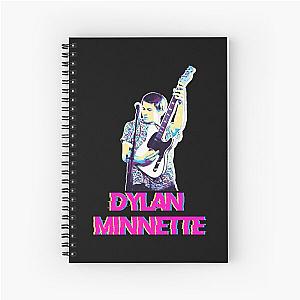 Funny Gift For Dylan Minnette Retro Gifts For Halloween Spiral Notebook