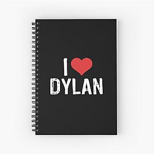 I Love Dylan Spiral Notebook