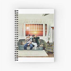 Braeden and Dylan Album Cover Spiral Notebook