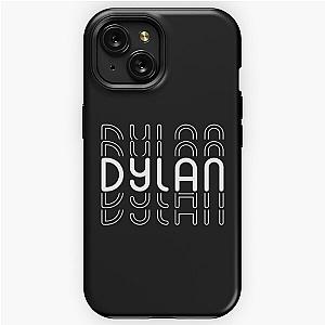 Name Dylan in Black and White Style iPhone Tough Case