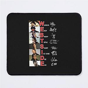 West Side Wárren Éazy Snóop Túpác Short Íce Cúbe Dre E40  Mouse Pad