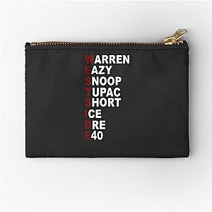 Westside Warren Eazy Snoop Túpác Short Ice Dre E40 Long Tee s Trending  Zipper Pouch