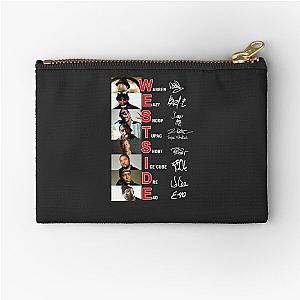 West Side Wárren Éazy Snóop Túpác Short Íce Cúbe Dre E40  Zipper Pouch