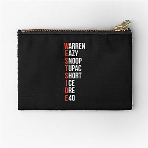 Westside Warren Eazy Snoop Tupac Short Ice Dre E40 Essential Zipper Pouch