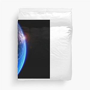 profile earth Duvet Cover