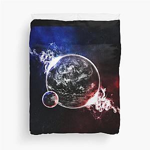 Destruction of the Earth Duvet Cover