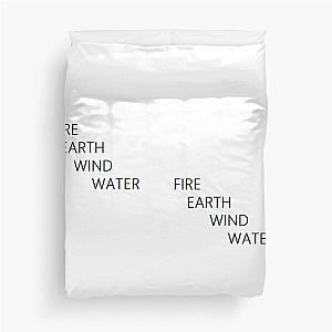 FIRE EARTH WIND WATER Duvet Cover