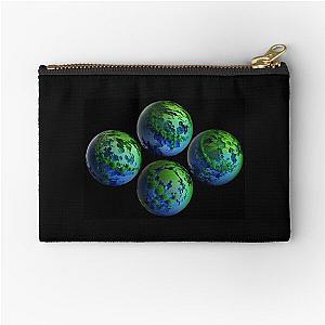 Abstract Earths  Zipper Pouch