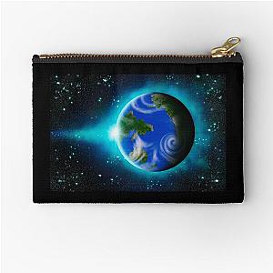 Earth Zipper Pouch