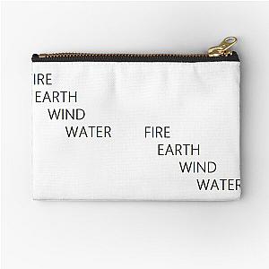 FIRE EARTH WIND WATER Zipper Pouch